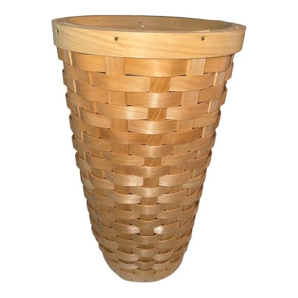 Renaissance Taskets Wooden Flower Vase With Water Proof Liner - Picture 2 of 6